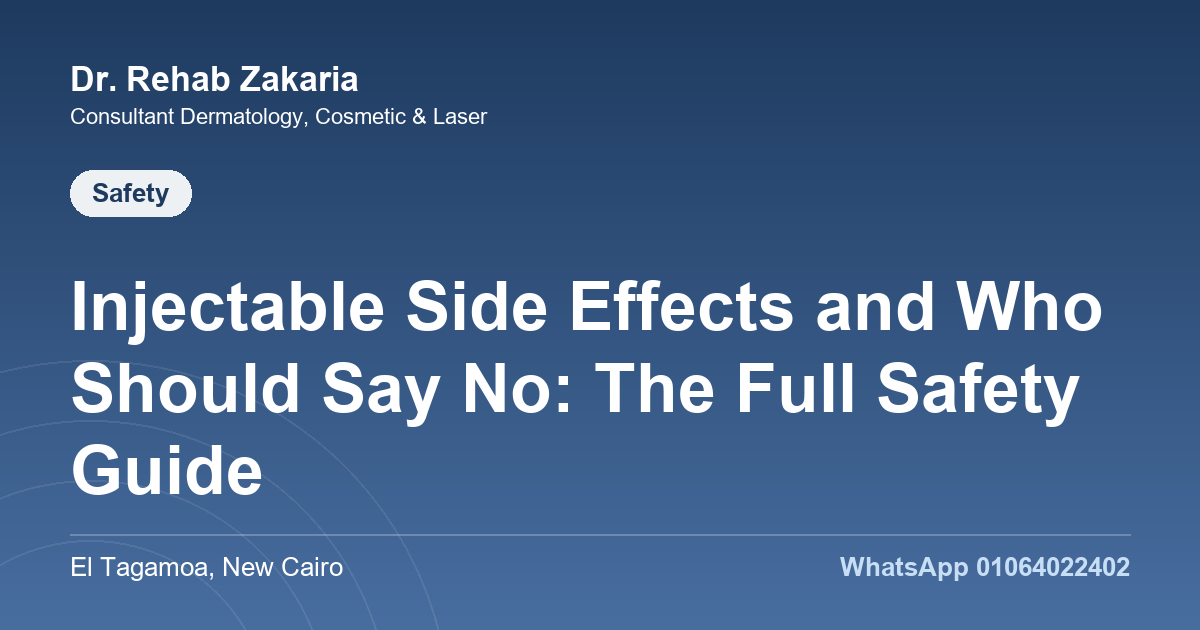Blog injectable side effects and contraindications