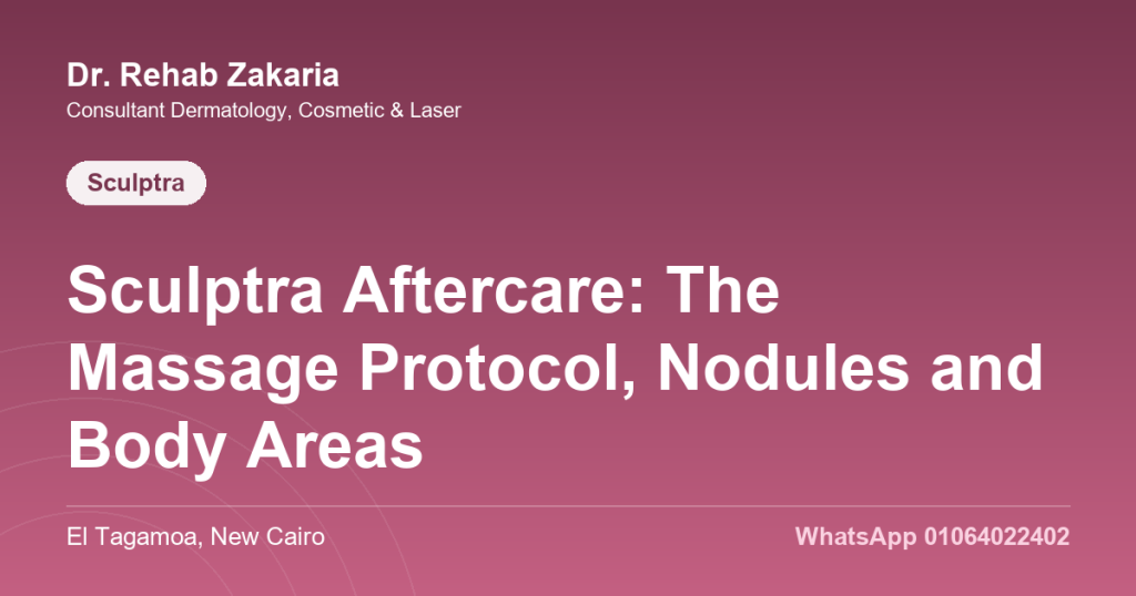 sculptra aftercare