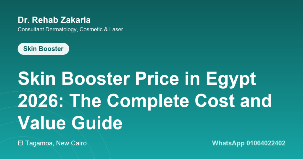 Skin Booster Price in Egypt 2026: The Complete Cost and Value Guide