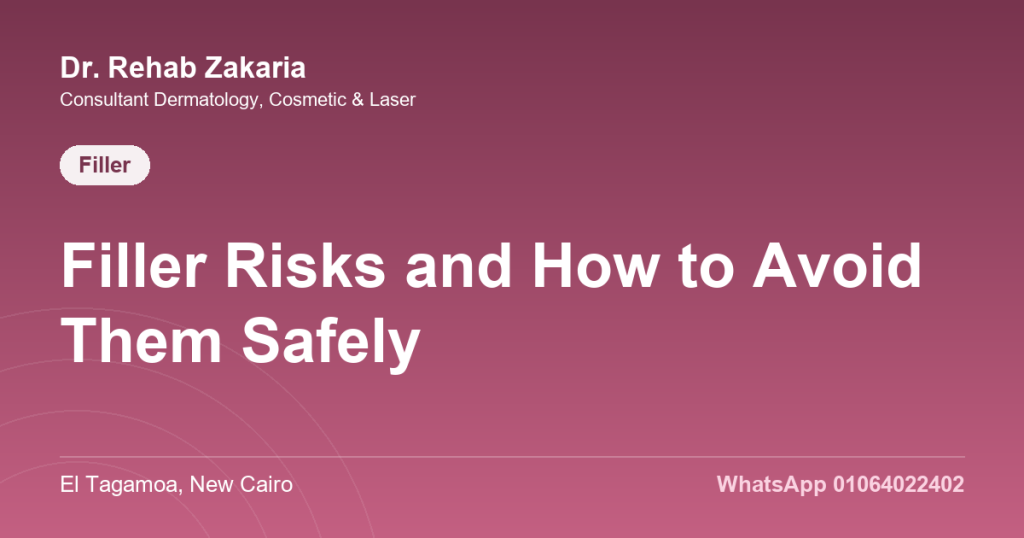 Filler Risks and How to Avoid Them Safely